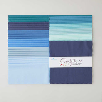 Confetti Cottons Green & Blue Favorites 10" Stackers