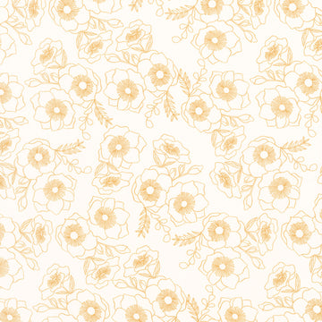 Color Me Pretty - Botanica Saffron Yardage Primary Image