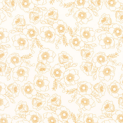 Color Me Pretty - Botanica Saffron Yardage