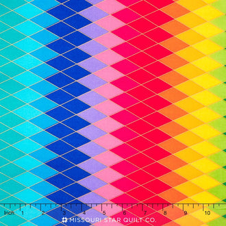 Harlequin Metallic - Bright Metallic Yardage