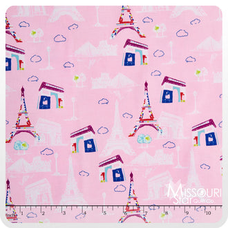 Pepe in Paris - Main Pink Yardage