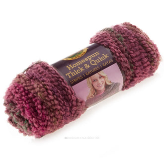 Homespun Thick & Quick Yarn Sangria Stripes