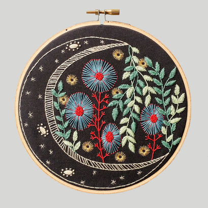 Night Garden Embroidery Kit