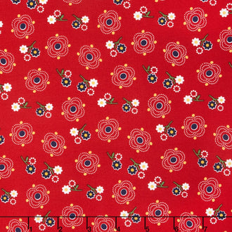 Gingham Girls - Gingham Main Red Yardage
