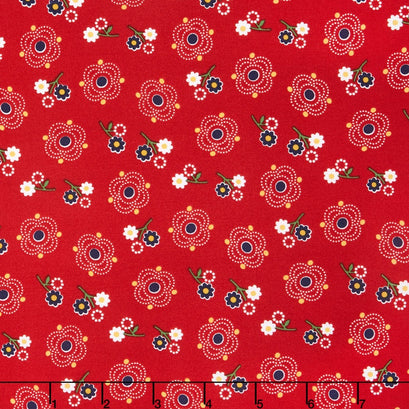 Gingham Girls - Gingham Main Red Yardage