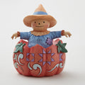 Jim Shore Heartwood Creek Pumpkin and Scarecrow Figurine Primary Image
