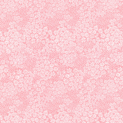 A Walk on the Prairie - Silhouette Coral Yardage