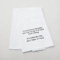 Bacon is the Duct Tape of Food Kitchen Tea Towel - White Primary Image