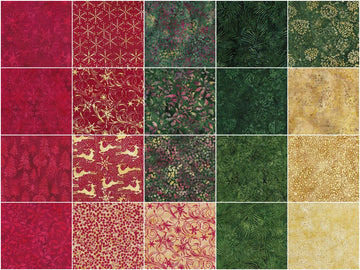 Winter Wonders Batiks Stacks