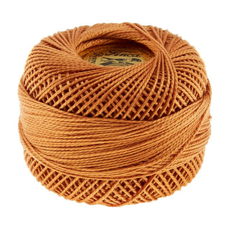 Presencia Perle Cotton Thread Size 8 Light Topaz