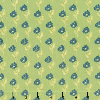 Feed My Soul - Flowers Olive Yardage