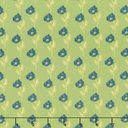 Feed My Soul - Flowers Olive Yardage