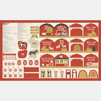 Farmstead - Animals in My Barn Multi Book Panel