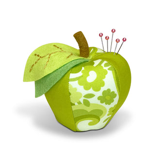 Fresh Picked Pincushion Fabric Kit - Green Apple