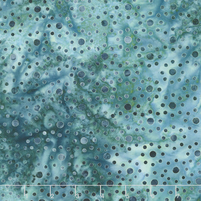 Artisan Batiks - Anemone Dots Sea Glass Yardage