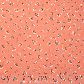 Fancy & Fabulous - Breath Coral Yardage