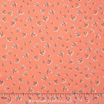 Fancy & Fabulous - Breath Coral Yardage