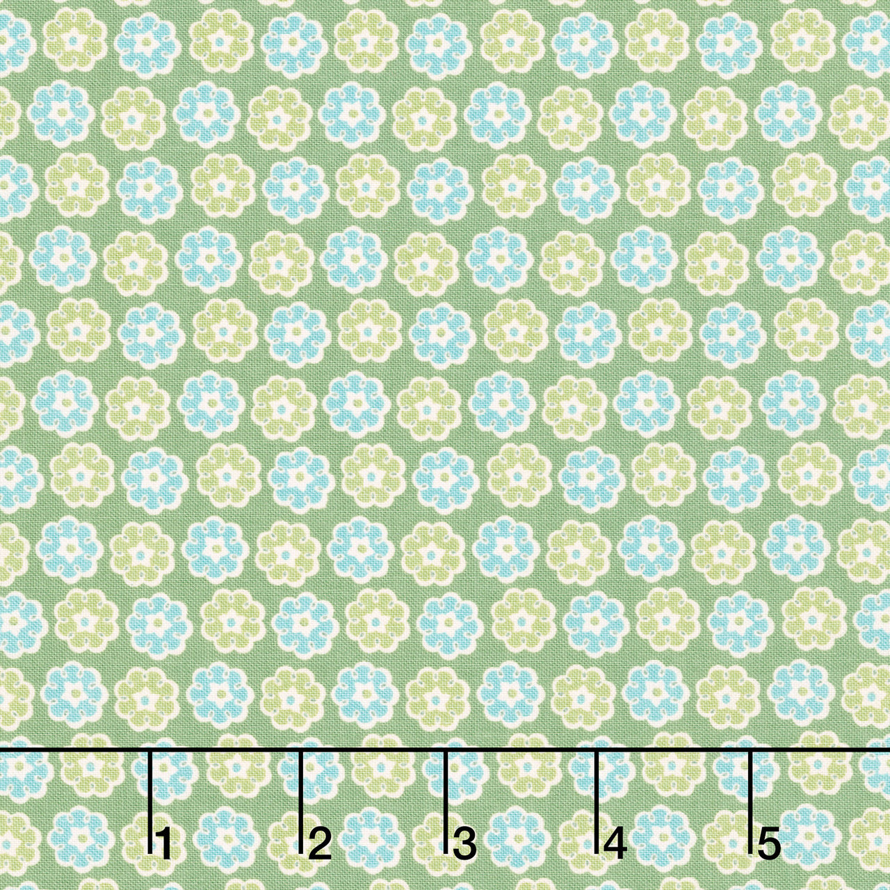 Home Town Holiday - Wreath Clover Yardage Primary Image
