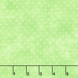 Playtime Flannel - Tiny Dot Green Yardage Primary Image