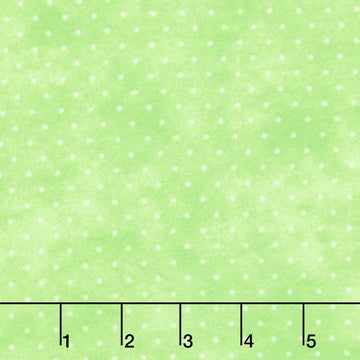 Playtime Flannel - Tiny Dot Green Yardage Primary Image