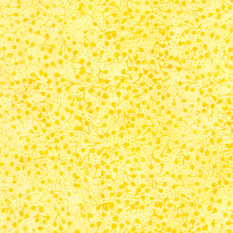 Tranquil Batiks - Berries Yellow Parchment Yardage