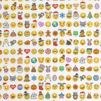 OMG LOL - Emoji Holiday Yardage