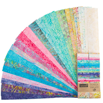 Tonga Treats Batiks - Aruba 2.5" Strips
