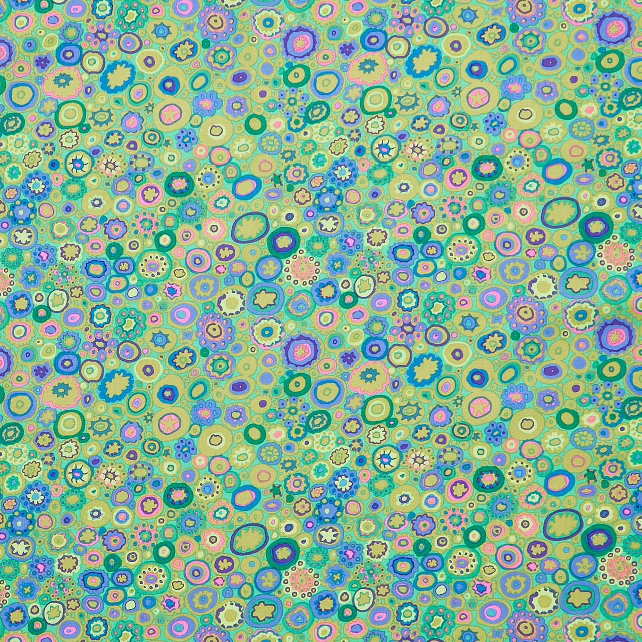 Kaffe Fassett Collective - August 2024 - Paperweight Emerald Yardage Primary Image