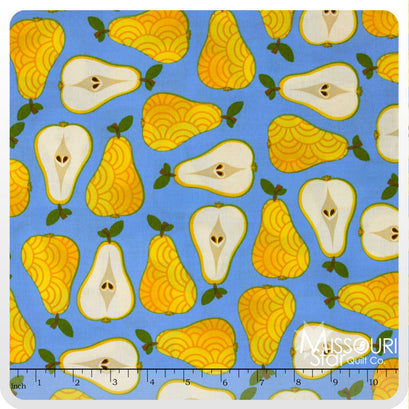 Metro Market - Blue Pear Yardage