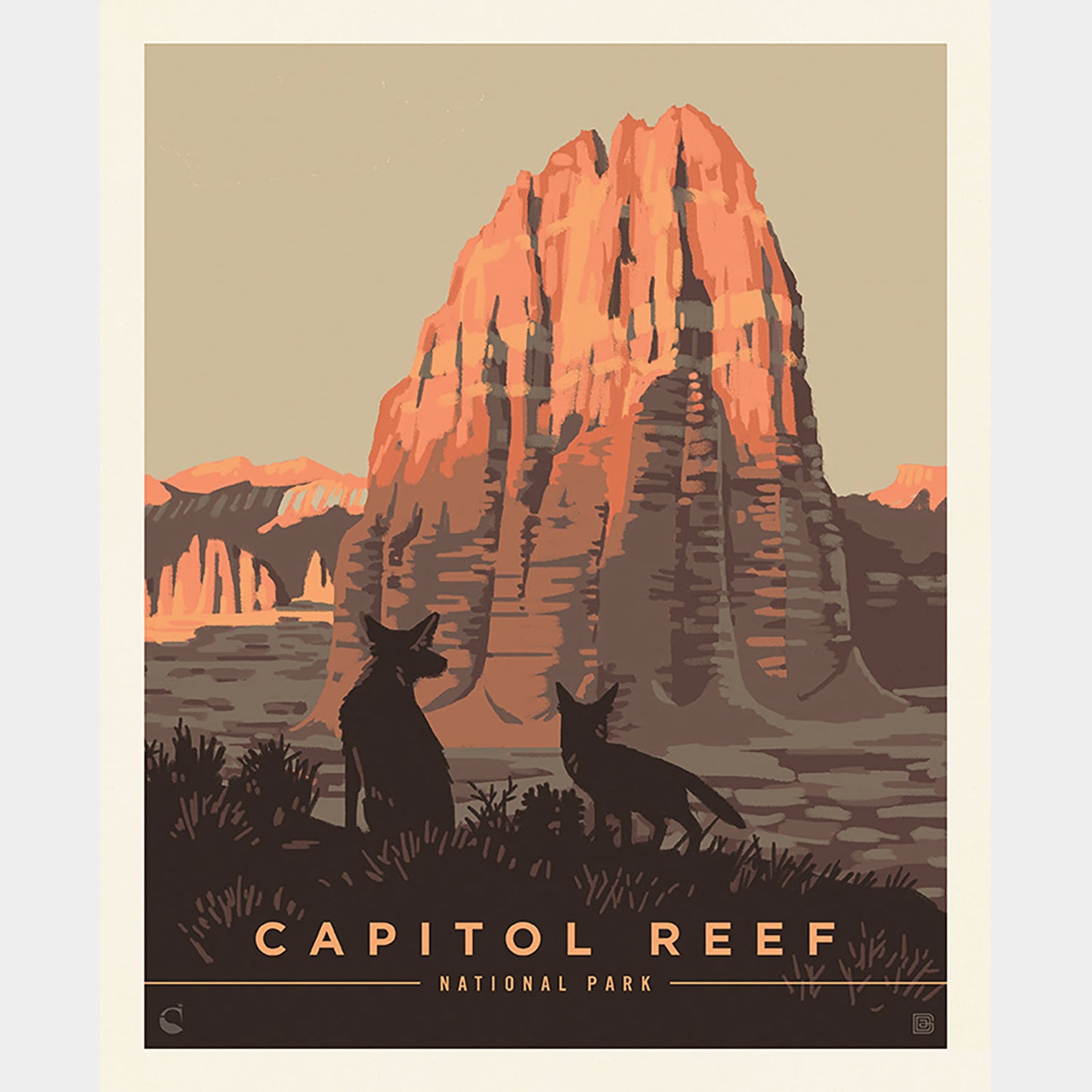 National Parks - Capitol Reef Poster Multi Panel Primary Image