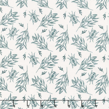 Garden Dreams - Beetle Off White Yardage