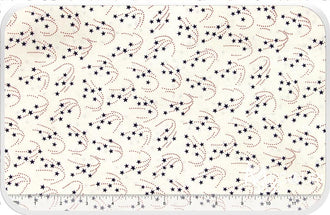 American Heroes - Fireworks Star Ivory Yardage