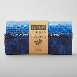 Tonga Batiks Bluebell 10" Squares