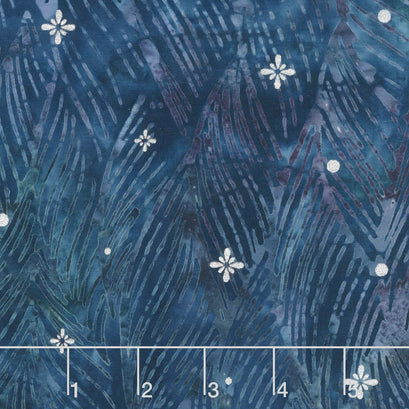 Artisan Batiks - Northwoods 7 Waves Winter Metallic Yardage