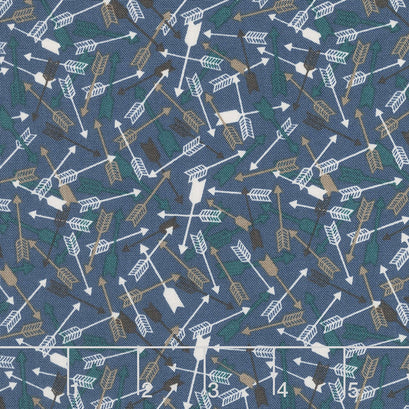 High Adventure 2 - Arrows Blue Yardage