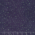 Toil and Trouble - Stars Dark Purple Glow in the Dark Yardage Alternative View #1