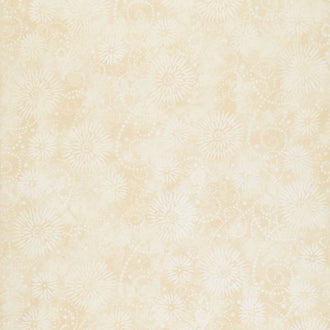 Wilmington Essentials - Flower Burst Parchment 108" Wide Backing