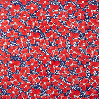 Time and Again - Viola Indigo Yardage