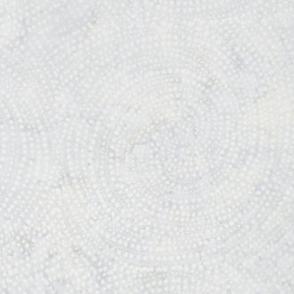 Tonga Batiks - Colorwheel Earth Dotty Spiral Silver Yardage