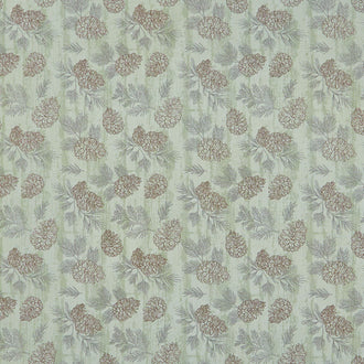 Wildlife Trail - Pinecones and Sprigs Green Yardage