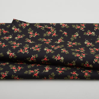 A Golden Life Favorites - Berry Branches Black 2 Yard Cut