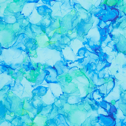 Fluidity - Lagoon Digitally Printed Yardage