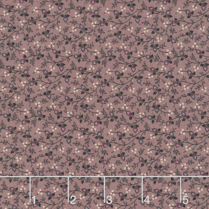 Plumberry III - Vintage Vine Mauve Yardage
