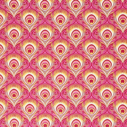 Wild Abandon - Seduction Plum Yardage