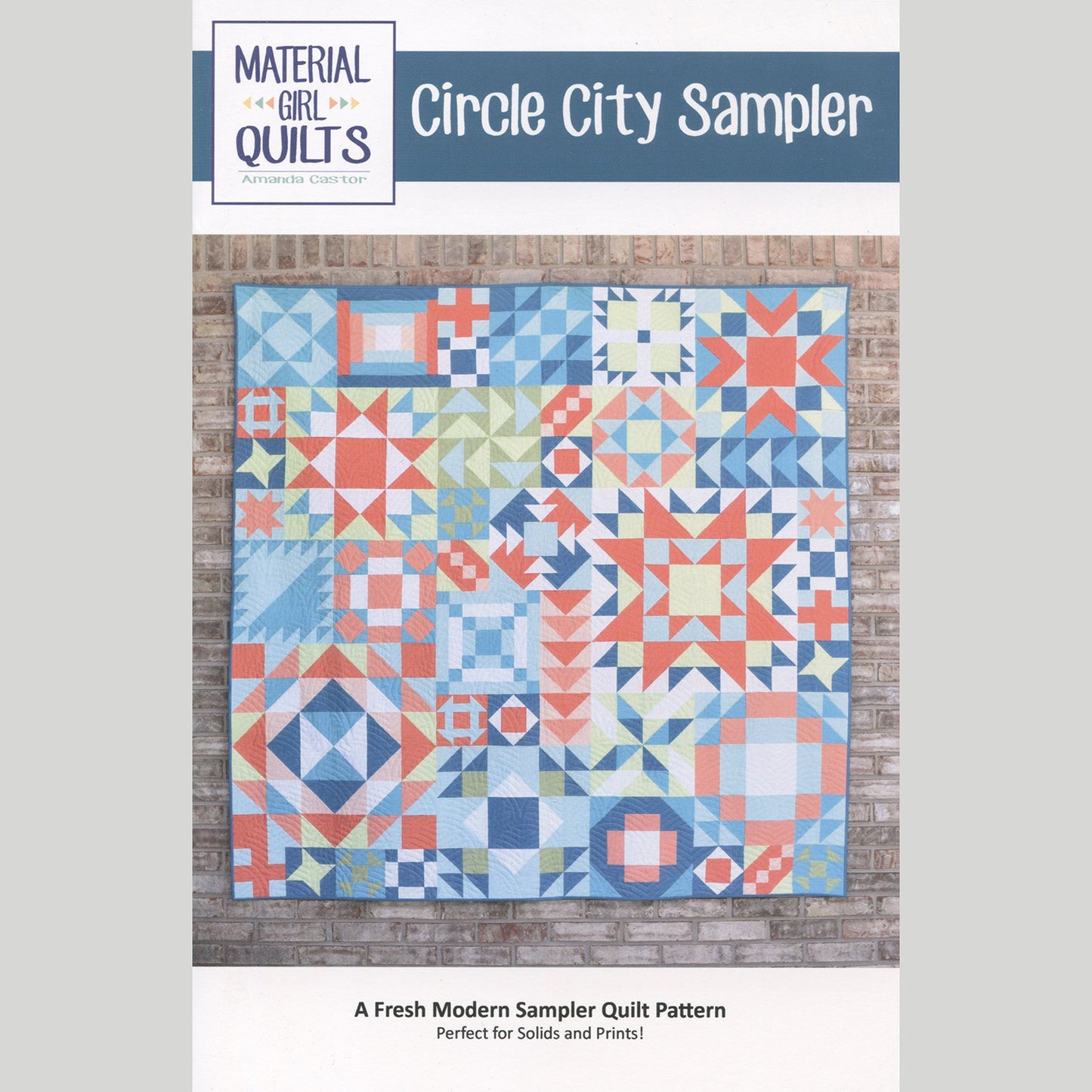 Circle City Sampler Quilt Pattern Primary Image