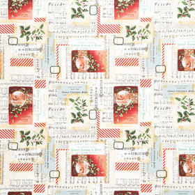 Holidays Past - Holiday Collage Multi Yardage Primary Image