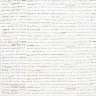 Holidays Past - Christmas Clippings Neutral Yardage