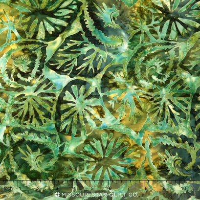 Artisan Batiks - Color Source 6 Palm Leaf Yardage