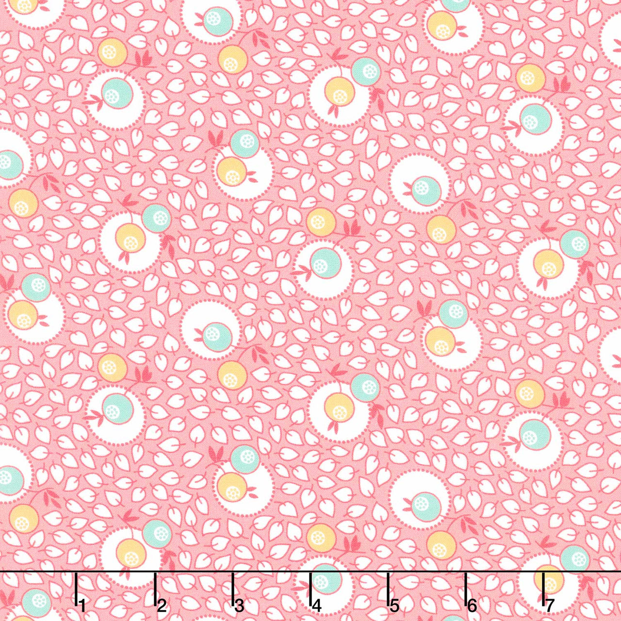 Blast from the Past - Citrus Pink Yardage