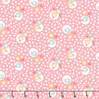 Blast from the Past - Citrus Pink Yardage